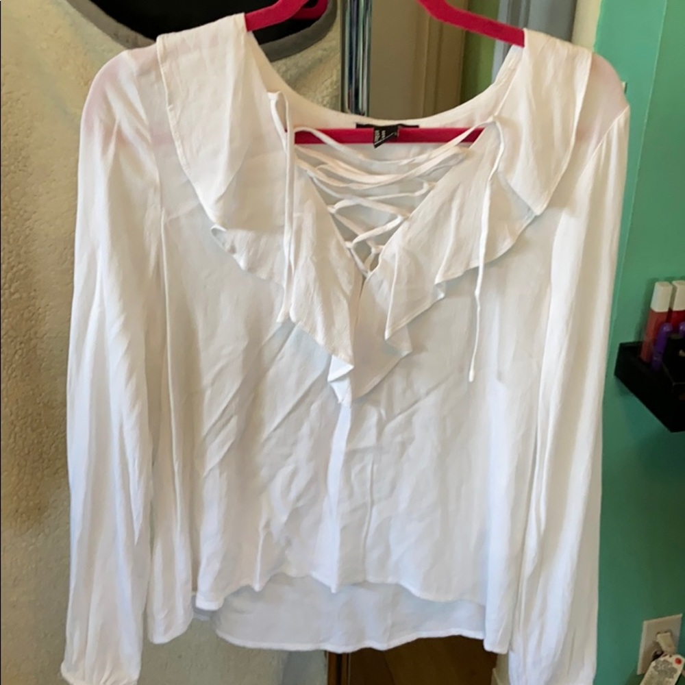 Ruffled blouse